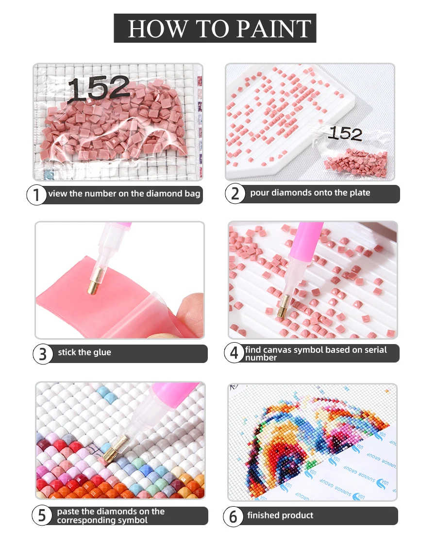 5D алмазная живопись коллекция силуэтов персонажей Диснея полная круглая