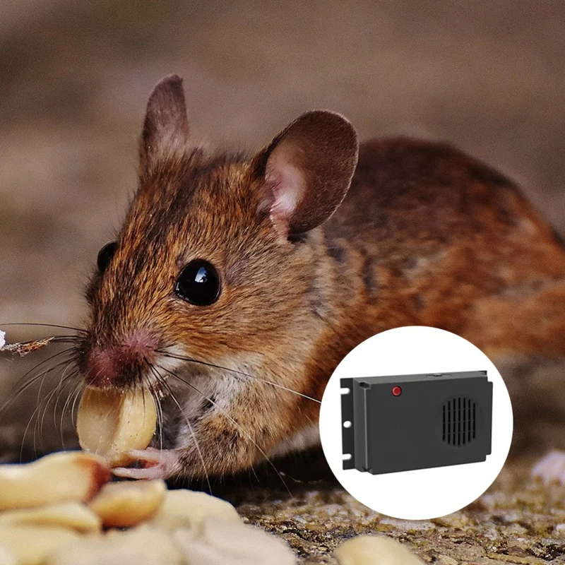 

Mouse Repeller Ultrasonic Mouse Repellent Portable Mouse Expeller No Battery