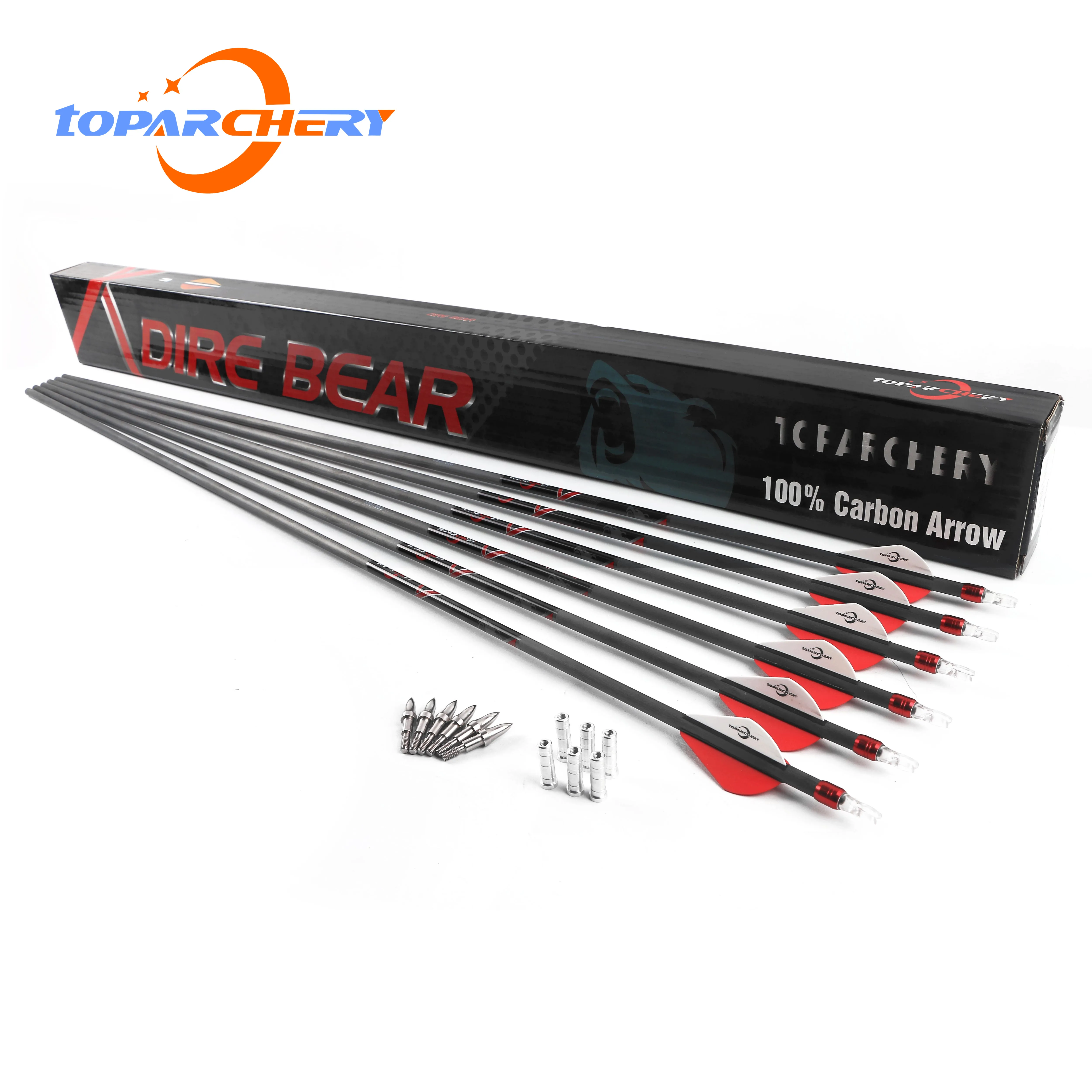 Карбоновые стрелы для стрельбы из лука диаметром 6 2 мм 32 дюймовая сменная стрела