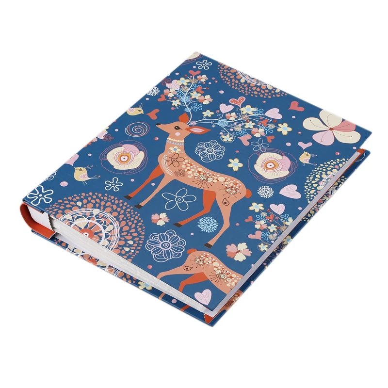 LIXF 4D Большой 6 дюймовый интерт фотоальбом 200 страниц Скрап Бумага Детские Семья