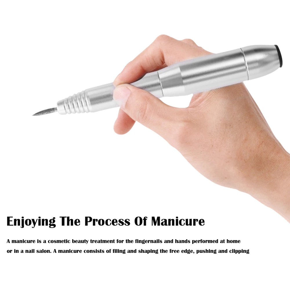 Портативный Аппарат для маникюра набор инструментов полировки ногтей пилки