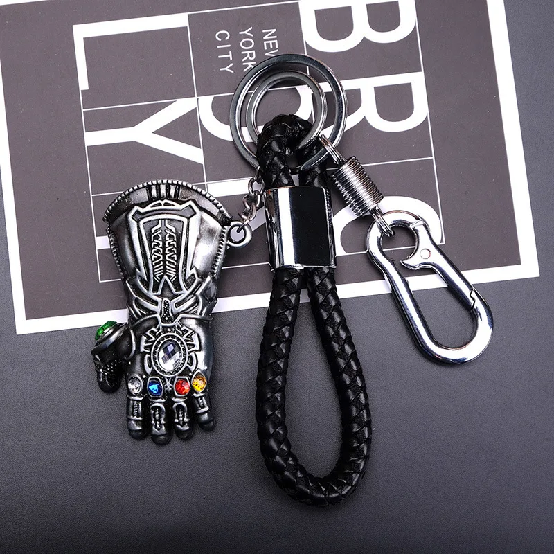 Панк властителя мужской идентификационный элемент инкрустированный цирконием