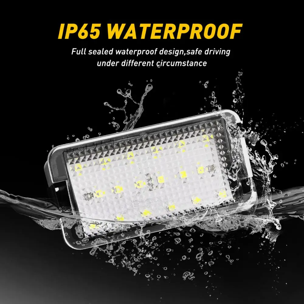 2x светодиодсветодиодный габаритные огни для номерного знака без ошибок Seat Ibiza 6L ab