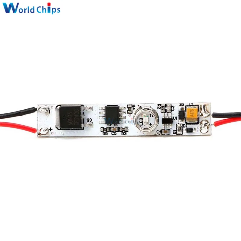 Емкостный сенсорный выключатель LP-1630 модуль датчика DC12V-24V 10 А 48 Вт Плата