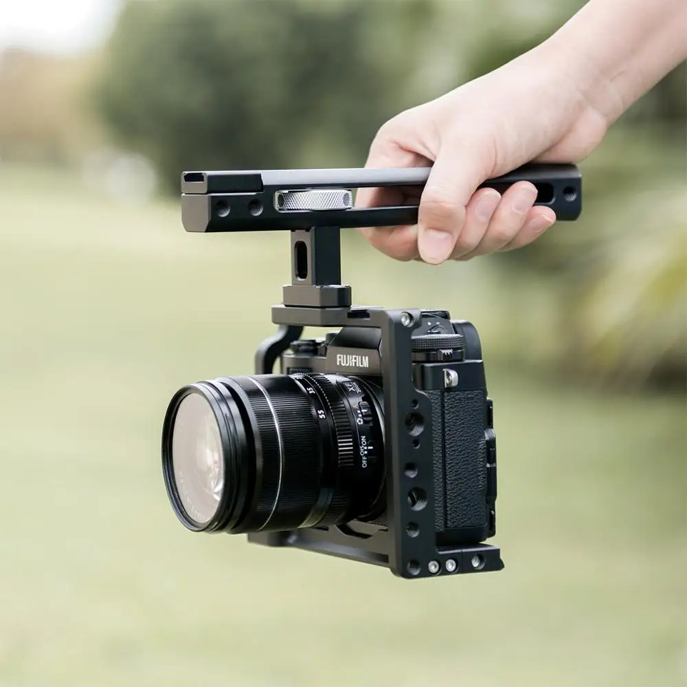 

Держатель для камеры FUJIFILM XT2/XT3 из алюминиевого сплава с креплением на Холодный башмак