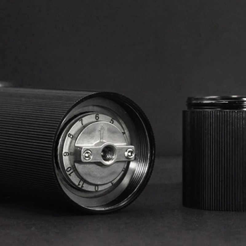 

Stainless Steel Portable Manual Coffee Grinder Travel Portable Hand-Washing Italian Coffee Grinder