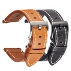 Ремешок кожаный для Fossil Gen 5 Carlyle HR Julianna HR, браслет для Fossil Sport 43 ммQ Explorist HR Gen 4, 22 мм