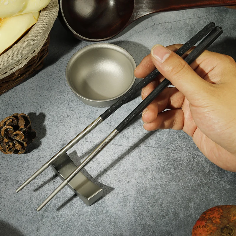 Палочки для еды из чистого титана и углеродного волокна Rover палочки экологически