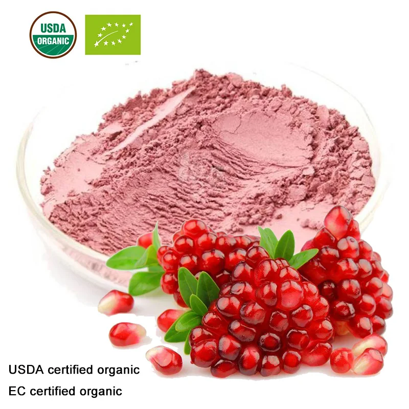 

USDA and EC Certified organic organic pomegranate juice powder