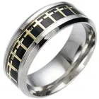 Кольцо с крестом 8 мм из титановой стали, христианские и католические религиозные кольца для мужчин и женщин, кольцо на заказ с гравировкой