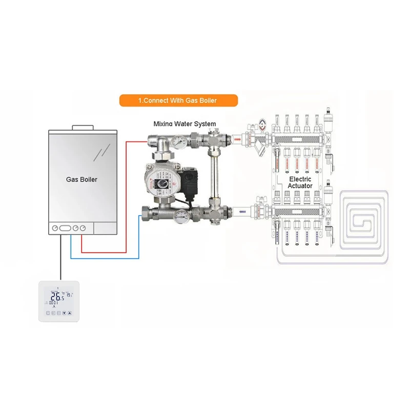 HY08BW цифровой электрический нагревательный пресс экран термостат