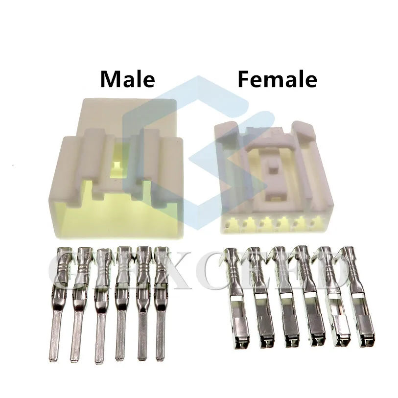 2 комплекта 6 Pin 7183 6097 авто электронный жгут проводов сенсор розетки Женский