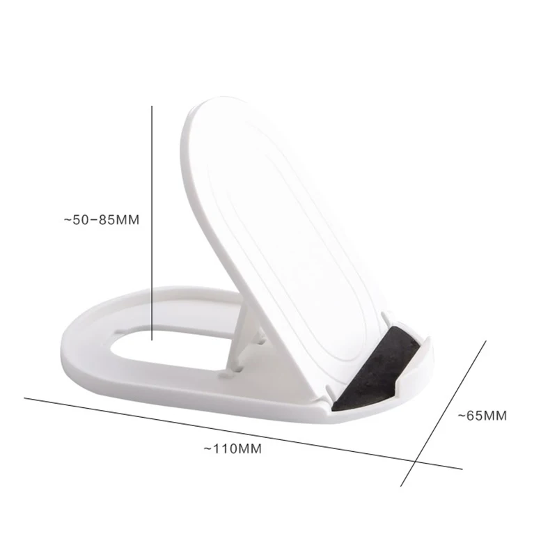 

1PC Mobile Phone Holder Universal Multi-Function Adjustable Plastic Desktop Stand Folding Mobile Phone Bracket For Smartphones