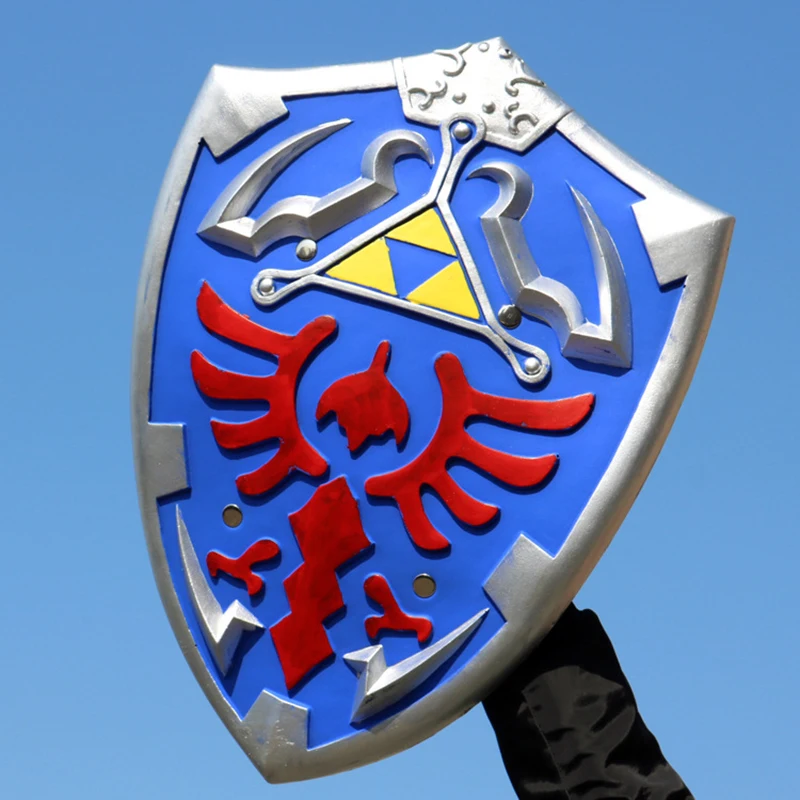 Zelda legend COS Link Sky Shield and Sky Sword 1:1 Косплей оружие реквизит игрушка