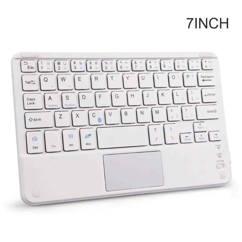 

7/9/10 Inches Wireless Bluetooth Lightweight Keyboard with Touchpad Home Keypad Dropshipping