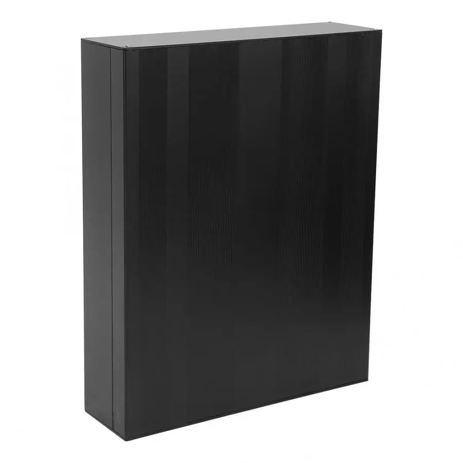 Алюминиевый проекционный бокс матовый черный корпус чехол сделай сам