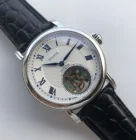 Оригинальные мужские часы Tourbillon Seakors, механические часы с Чайкой ST8000, роскошные Бизнес наручные часы, кожаные водонепроницаемые