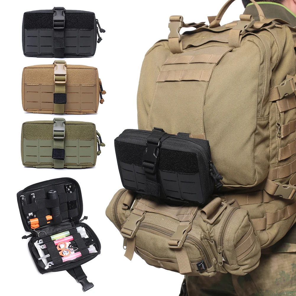 

Охотничья сумка для оказания первой помощи аварийный комплект Molle тактическая нейлоновая сумка медицинская сумка уличный рюкзак для кемпи...