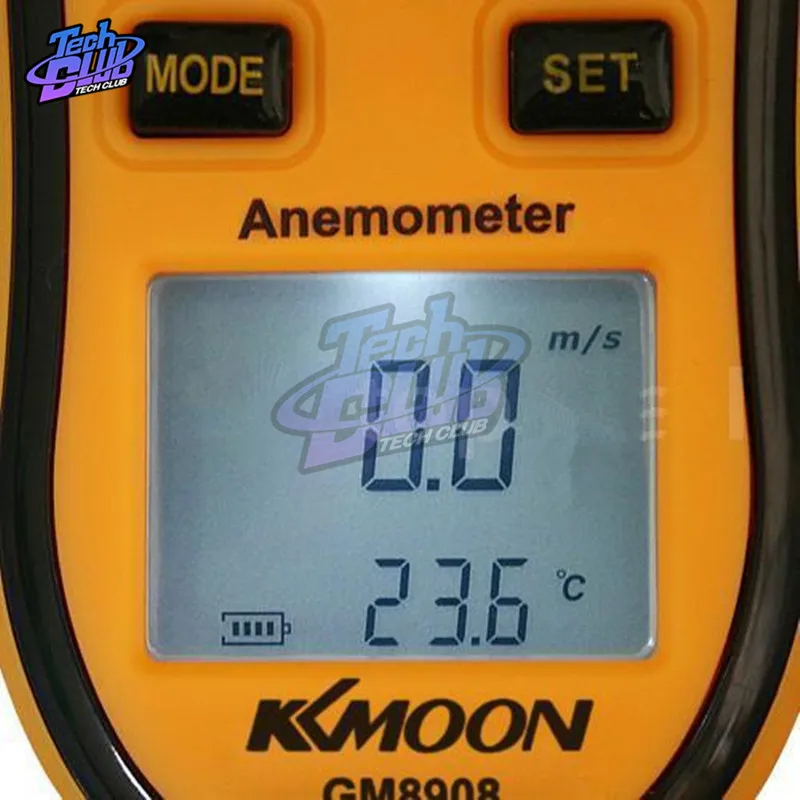 Анемометр GM8908 GM816 с ЖК дисплеем Ручной цифровой измеритель скорости ветра 0 30 м/с