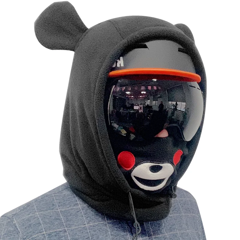 Взрослый/детский лыжный велосипед маска для лица Зимний Велоспорт сноуборд