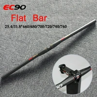 ec90 25 431 8mm carbon handlebar riserflat mtb bar bicycle accessories 660680700720740760mm mountain bike handlebars