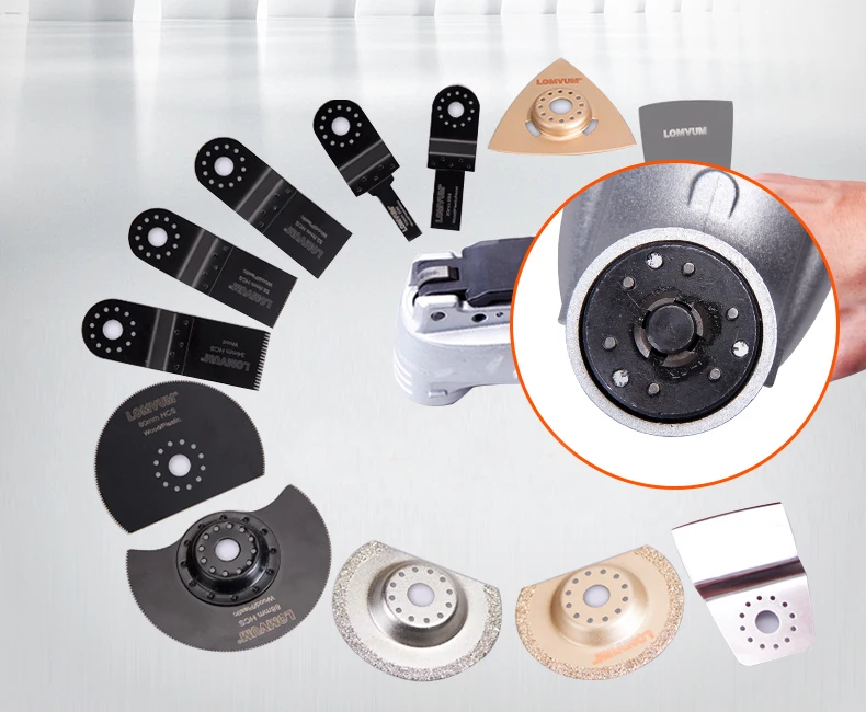 LOMVUM Multi function Реноватор осциллятор электрический 6 скоростей с разными насадками