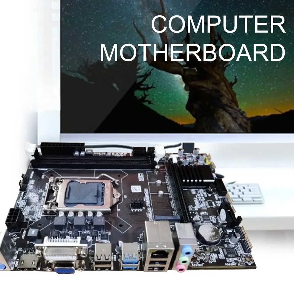 

Портативный H81/B85 для материнской платы 1150-pin четырехъядерный I3 4130/I5 серия ЦП/DDR3 ПАМЯТЬ для настольного ПК USB материнская плата