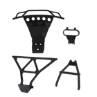 1 шт. 110 RC автомобильный передний бампер и 1 шт. 110 RC автомобильный задний бампер для Traxxas Slash 4X4 HQ727