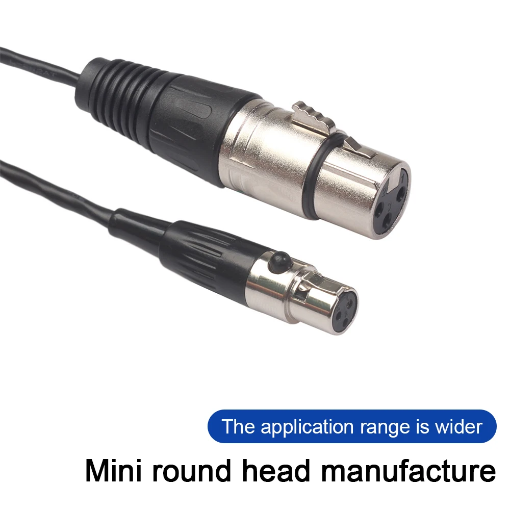 

Мини XLR 3pin мама к XLR 3pin Женский кабель для Blackmagic Pocket 4K камера видео аудио адаптер линия