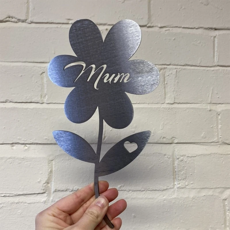 Скульптура для мамы цветочного сада кованая вручную Металлическая роза садовое