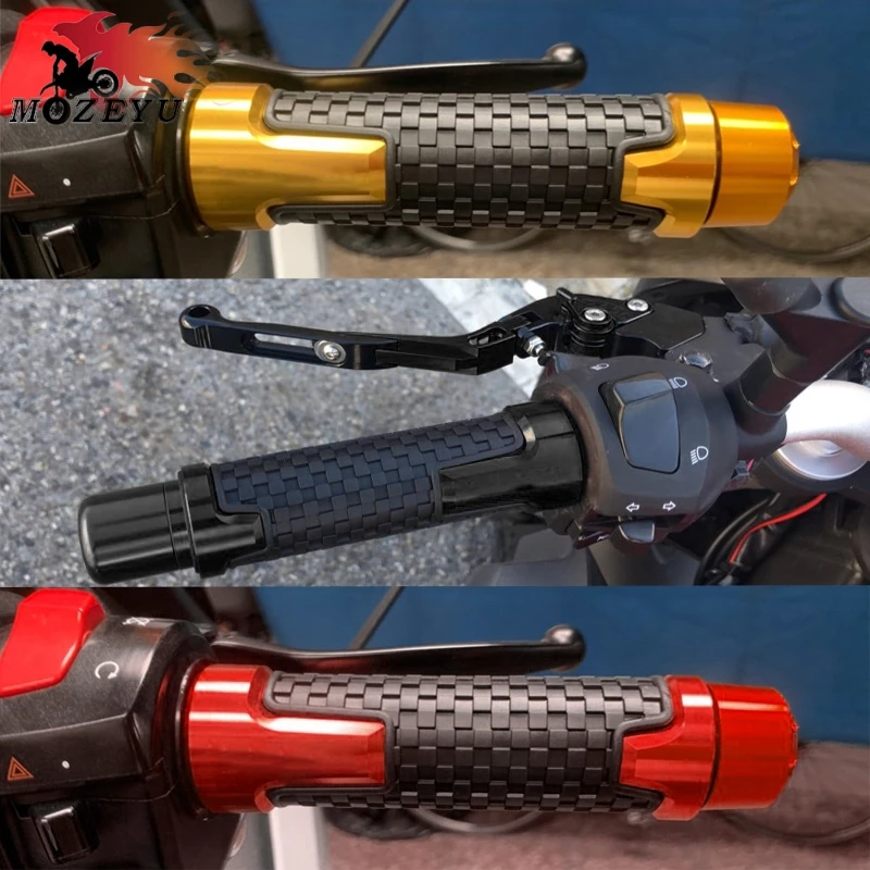 Мотоциклетные ручки 7/8 дюйма 22 мм руль рукоятка мотоциклетные для YAMAHA MT 09 MT09 Tracer