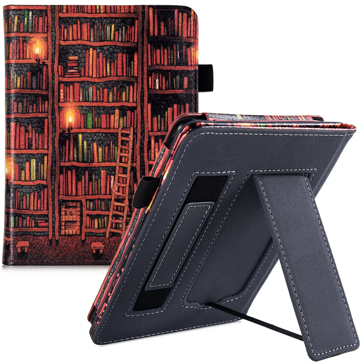 Чехол-подставка AROITA для электронной книги Aqua 2/Touch Lux 3/Basic 3-чехол с ремешком на руку