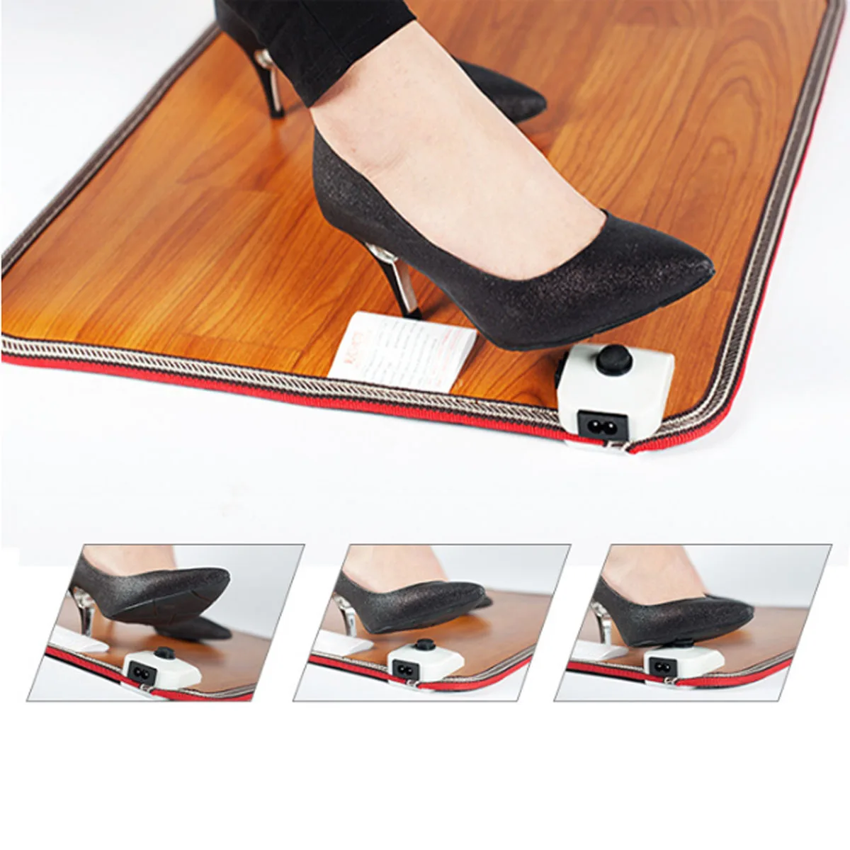 Нагревательный коврик для ног теплые электрические нагревательные колодки ноги