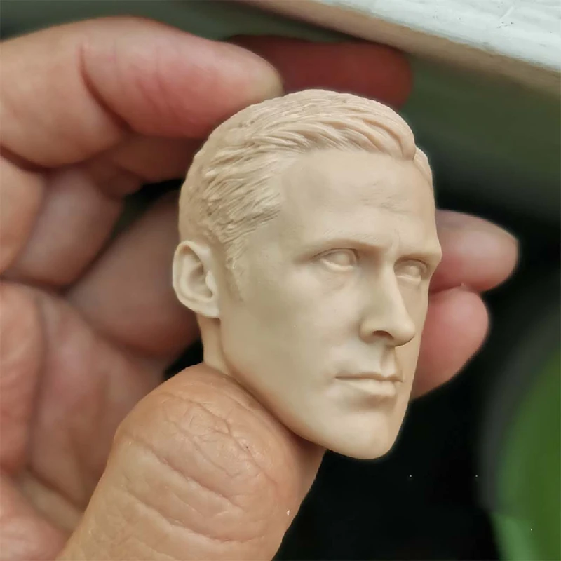 1/6 г. Райан Гослинг такси драйвер неокрашенные модели голов для 12 дюймов фигурки