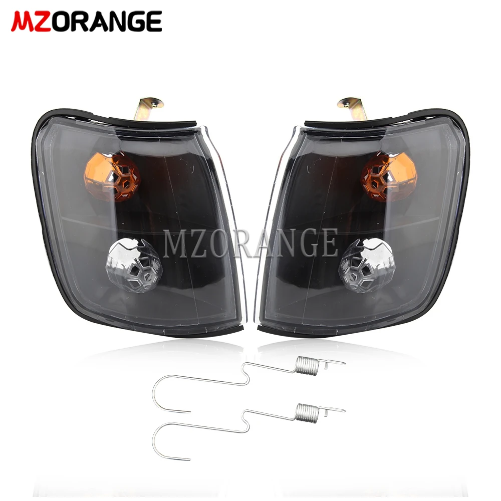 

Угловые фонари указателя поворота для Mitsubishi PAJERO V31 V32 1992-1996 для Pajero, подходят для замены индикаторной лампы, модифицированный черный