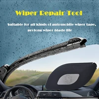 car wiper repair tool windshield rubber strip windscreen blade restorer with keychain boneless wiper for car styling accessories