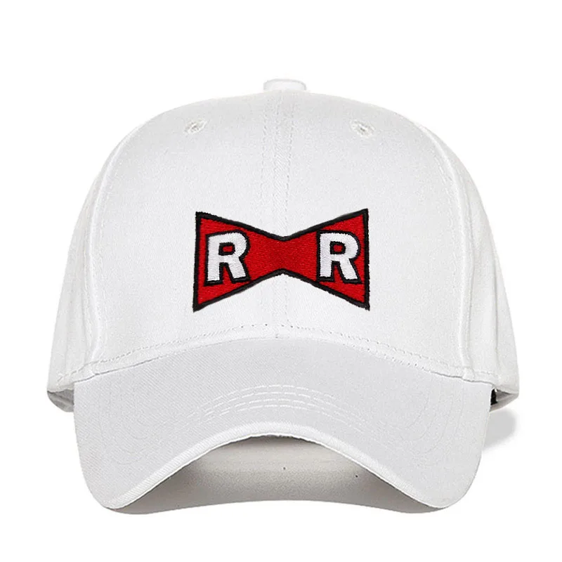 Baseball Cap Ball Dr.Gero Dad Hat 100% Cotton Red Ribbon Army Delicate Embroidery Snapback Caps No structure | Аксессуары для