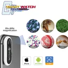 Макрообъектив TIPSCOPE, Объективы для камеры телефона для iphone 7, 8, 11 plus, XS, MAX, X, huawei realme, быстрое увеличение 20-400