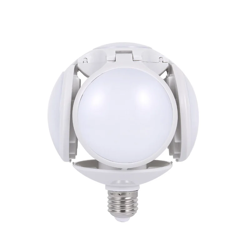 Сверхъяркая Складная Светодиодная лампа E27 40 Вт в виде футбольного НЛО 85-265 В