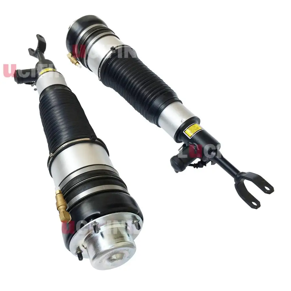 

LuCIFINIL 2PCS Suspension Air Spring Front Air Ride Suspension Air Shock Fit Audi A6 C6 4F0616040AA 4F0616039AA