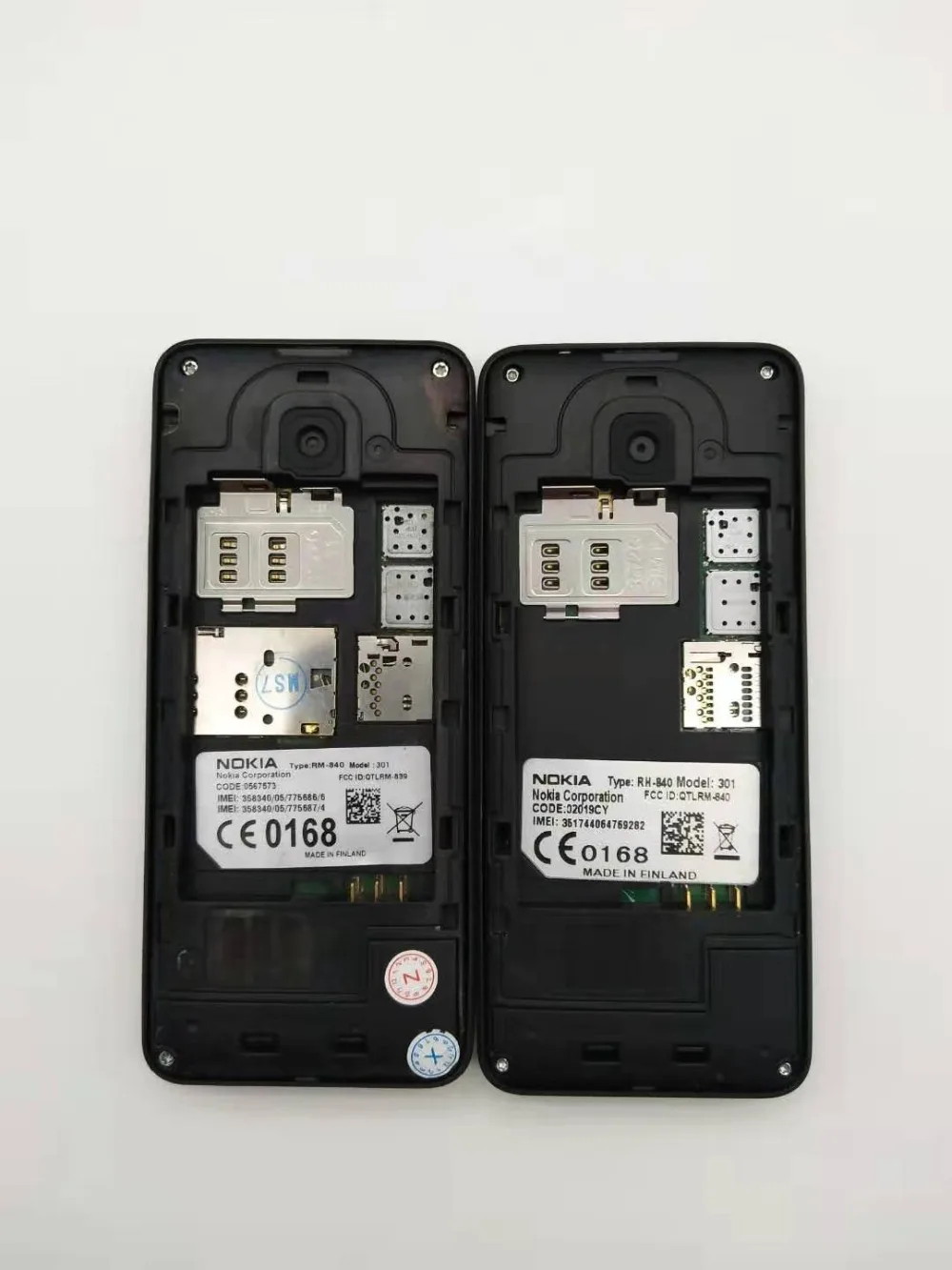 Nokia 301 отремонтированы разблокированный WCDMA 2 4 ''одной скрепкой для извлечение