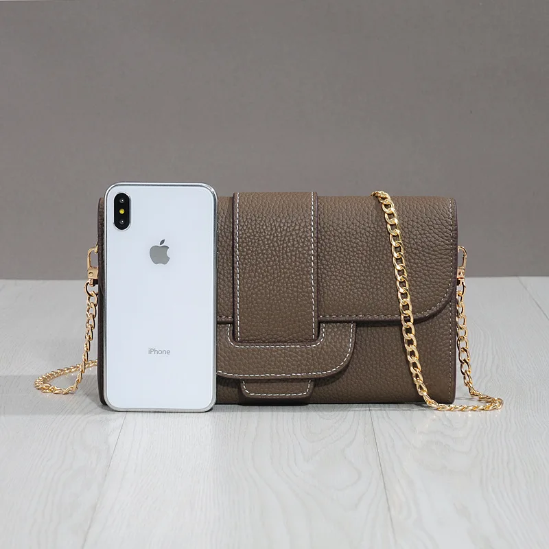 

Linwo 2021 Thin Chain Fashion Travel Messenger Luxury Designer Handbag Lock Buckle Women Leisure Female Shoulder Crossbody Bags