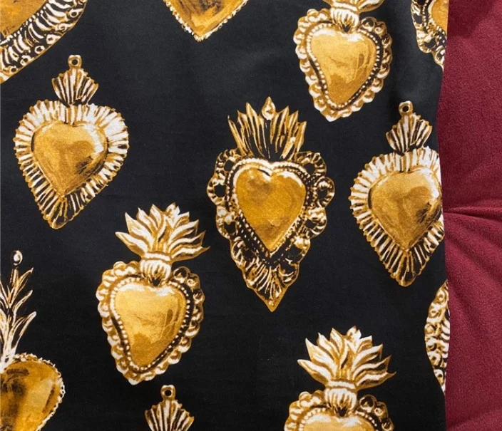 

20ss new heart crown print brand tee t shirts famous clothing cotton for men