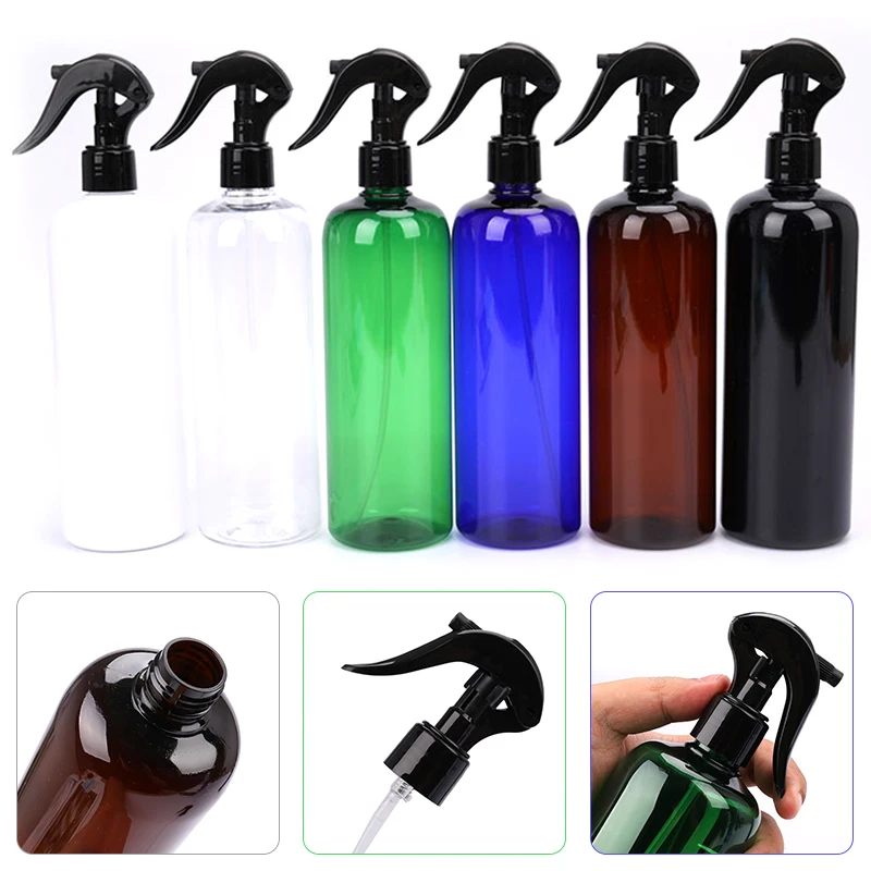 

500ml Spray Bottles Sub-bottling Plastic Multicolor Refillable Bottle Empty Container Flip-top Dispensing Makeup Tool 6 Colors