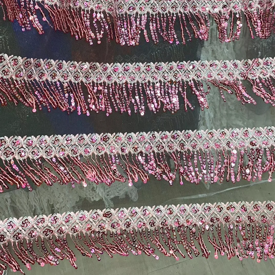 Сетчатая пряжа блестки внешняя торговля одежда сценическое платье тяжелая