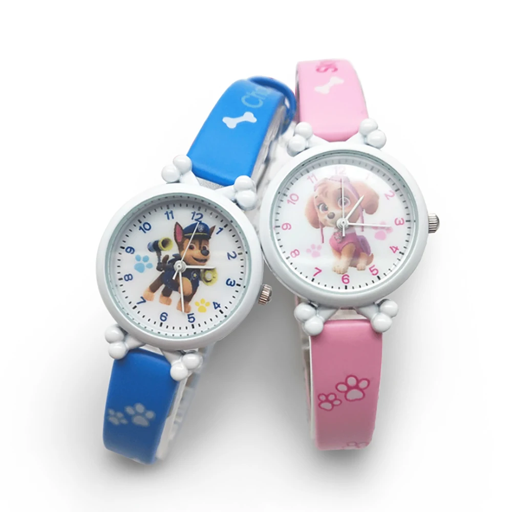 Часы Щенячий патруль цифровые часы развивающие время собаки Эверест фигурки