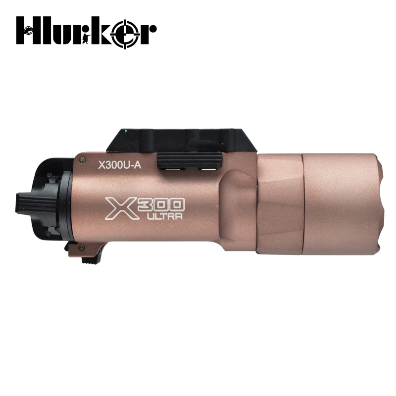 Hlurker 500 люмен Тактический X300 ультра пистолет ламсветильник для оружия фонарик Glock