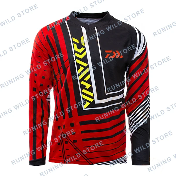 

2022 New Summer A Fishing Clothes Fishing Lure Fishing Clothes Anti-UV Quick-Dry Jersey Men Clothing Breathable Long Sleeve