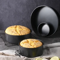 46810 inch round live bottom cake pan non stick bakeware diy bread pastry baking mold carbon steel tray kitchen accessories