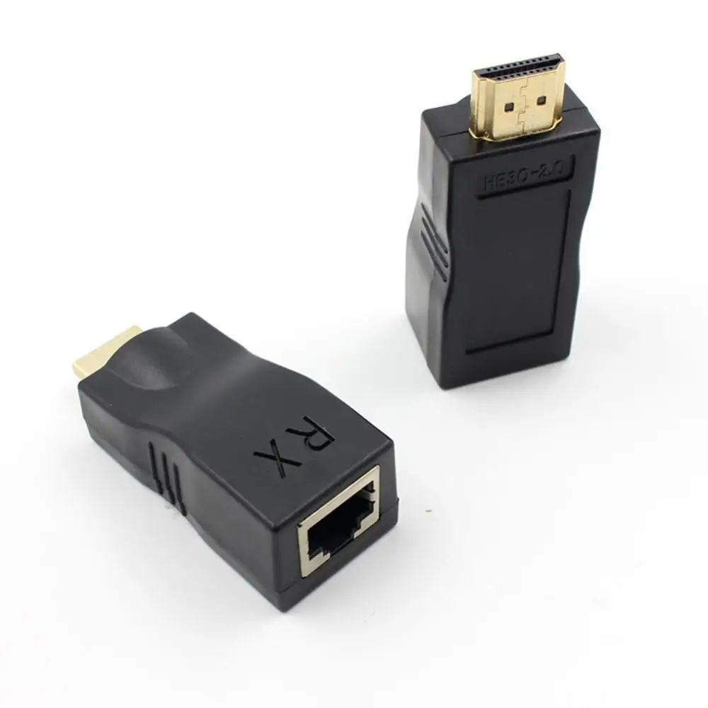 4k 3D HDMI HD 1080P Extender Over Single RJ45 Cat 5e/6 Network Ethernet Adapter Transmission Distance up 30m r20 | Мобильные